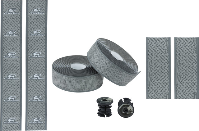 Lizard Skins Cintas de manillar DSP 2.5 V2 - cool gray/universal