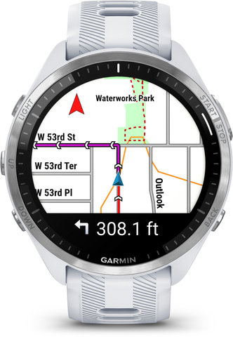 Garmin Forerunner 965 GPS Running & Triathlon Smartwatch - negro-gris carbón-negro-gris claro/universal