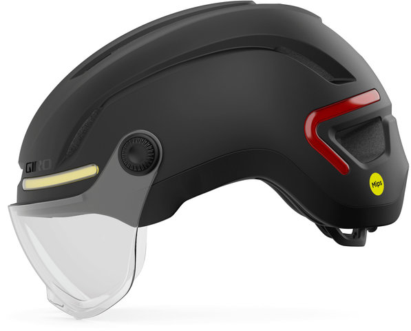 Casque Ethos MIPS Shield LED - matte black/55 - 59 cm