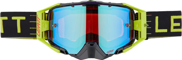 Leatt Velocity 6.5 Iriz Goggle - citrus/blue mirror