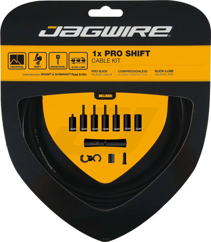 Jagwire 1X Pro Shifter Cable Set - black