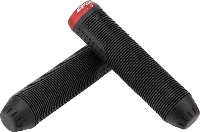 Poignées Spike Grip 33 Lock On - black-red/145 mm