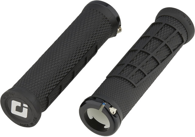 ODI Elite Flow Lock-On 2.1 Lenkergriffe - black-black/130 mm