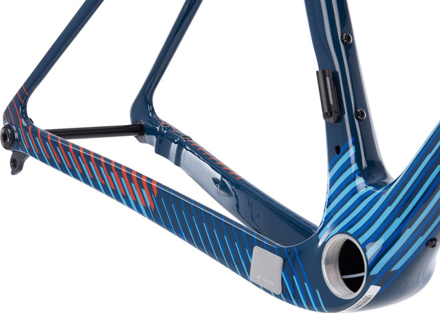 Factor ALUTO Gravel Disc Carbon Frame Kit Shimano - raptor blue/L/50 mm/28"/1,5"/0 mm