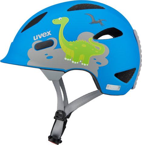 oyo style Kids Helmet - dino blue matt/50 - 54 cm