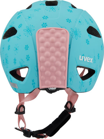 oyo style Kids Helmet - flowers cyan matt/50 - 54 cm