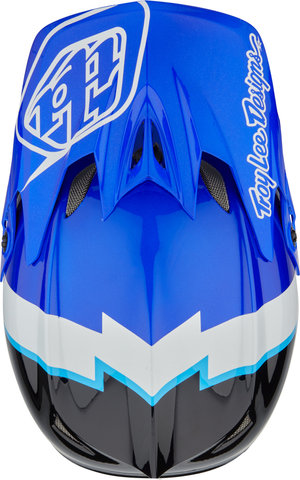 Troy Lee Designs Casque D3 Fiberlite - volt blue/56 - 57 cm