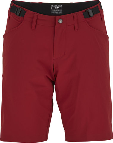 Pantalones cortos para damas Farside - cherry/S