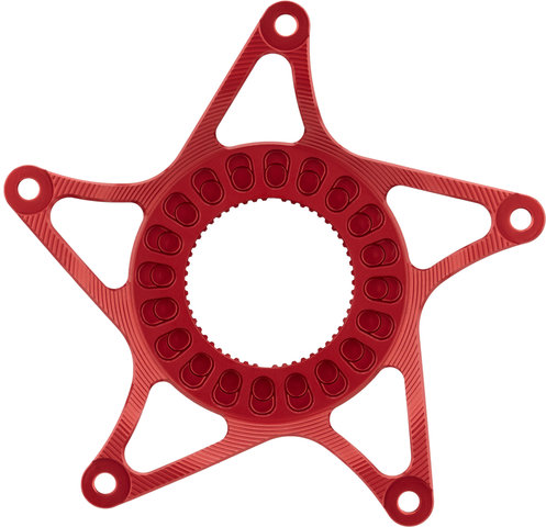 absoluteBLACK E-Bike Kettenblatt-Spider für Shimano STEPS - red/53 mm
