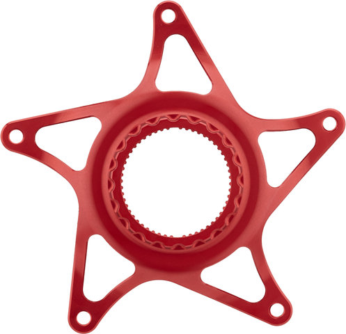 absoluteBLACK E-bike Chainring Spider for Shimano STEPS - red/53 mm