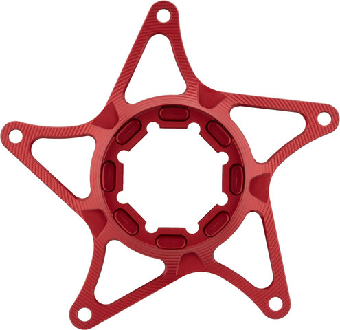 absoluteBLACK Plato Spider E-Bike para Specialized / Brose - red/53 mm