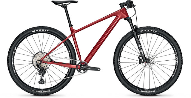 Sillín Confort 500 Bicicleta Mtb Rojo