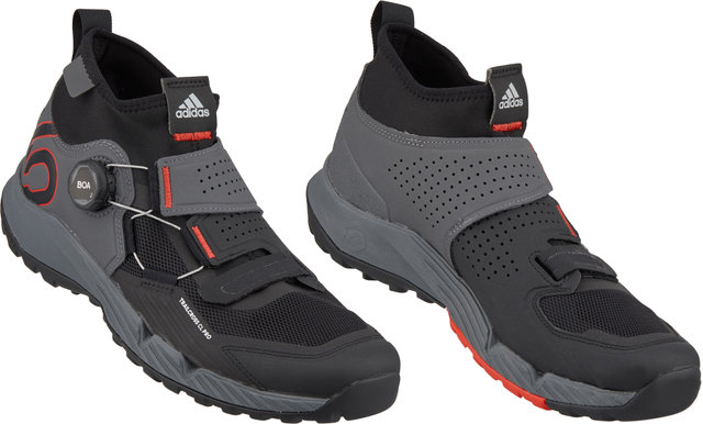 Five Ten Chaussures VTT Trailcross Pro Clip-In - grey five-core black-red/42