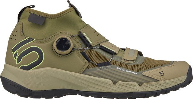 Five Ten Zapatillas Trailcross Pro Clip-In MTB - focus olive-core black-orbit green/42