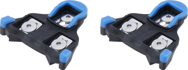 Shimano SPD-SL Cleats SM-SH12 - 2023 Model - black-blue/2°