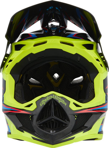 Troy Lee Designs Casque D4 Carbon MIPS - volt black-flo yellow/55 - 56 cm