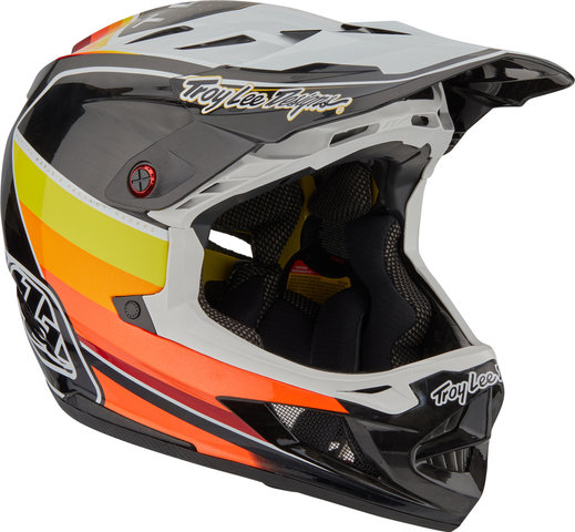 D4 Carbon MIPS Helm - reverb black-white/55 - 56 cm