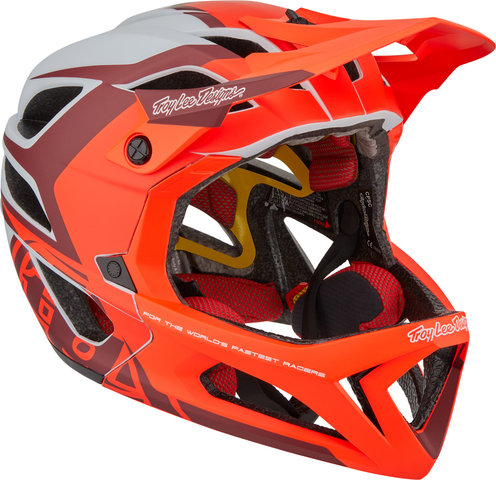 Stage MIPS Helm - valance red/57 - 59 cm