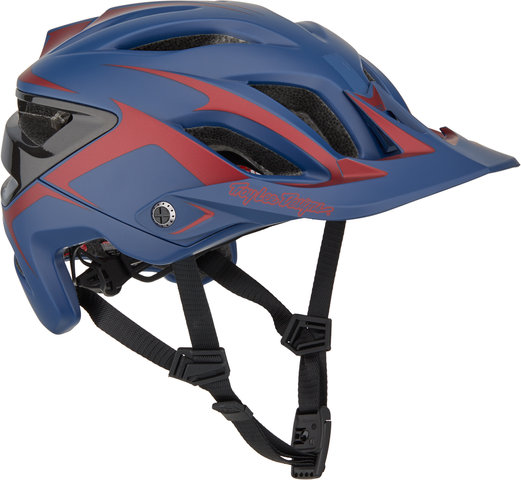 Troy Lee Designs Casco A3 MIPS - fang dk blue-burgundy/57 - 59 cm