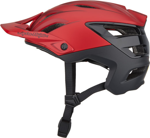 Casque A3 MIPS - uno red-satin-gloss/57 - 59 cm