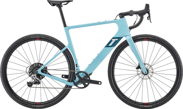 3T Exploro Ultra Rival 1x Carbon Gravel Bike - light blue/M