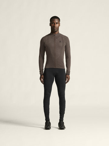 Craft Maillot Core Bike Essence Wool L/S - prune | S