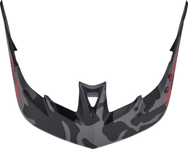 Troy Lee Designs Visière pour Casque A3 - camo gray-red/universal