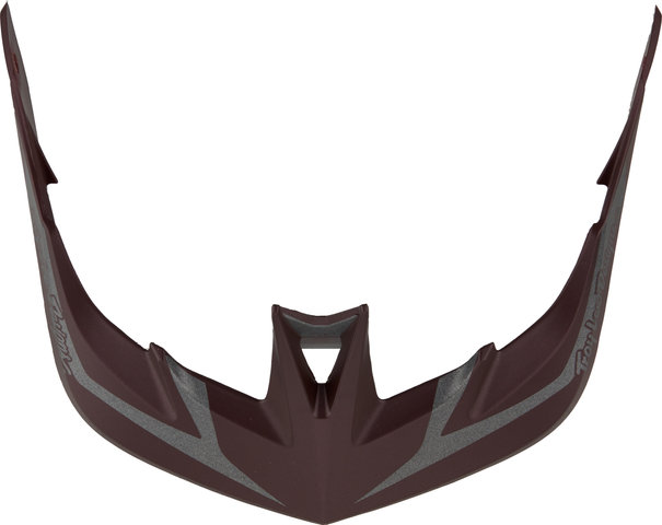 Ersatzvisier für A3 Helm - jade burgundy/universal