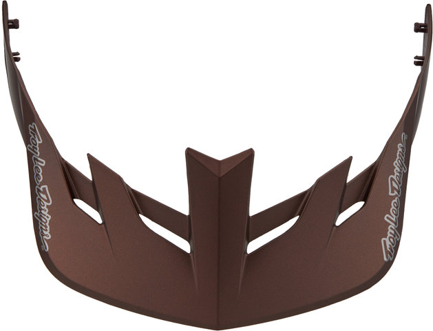 Troy Lee Designs Visera de repuesto para cascos Flowline MIPS - orbit cinnamon/universal
