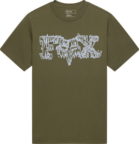 Fox Head T-shirt original Dustproof 195 - olive green | S