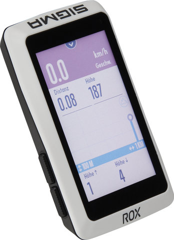 Sigma ROX 12.1 Evo GPS Bike Computer + Sensor Set - white