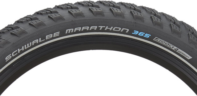 Schwalbe Marathon 365 Performance GreenGuard 20" Wired Tyre - black-reflective/20 /55 mm/55-406/2.15 