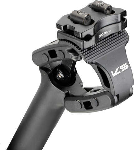 Kind Shock Tige de selle à suspension Cantrell 400 mm - noir | 30,9 mm | 400 mm
