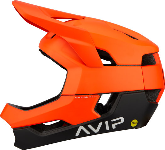POC Otocon Race MIPS Helmet - fluorescent orange AVIP-uranium black matt/51 - 54 cm