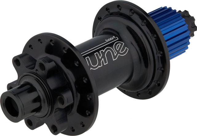 tune ClimbHill Boost 6-bolt Disc Rear Wheel Hub - 2022 Model - black/Shimano Micro Spline/32/Shimano Micro Spline