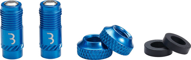 BBB Insert de valve CoreCap - 2 pièces - bleu | CoreCap