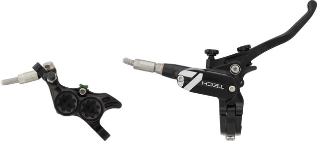 Hope Tech 4 E4 v+h Set Scheibenbremse mit Stahlflexleitung - black-black/Set/links/rechts (seitenspezifisch)