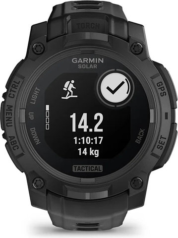 Garmin Instinct 3 45 mm Solar Tactical Edition GPS multisport smartwatch - black