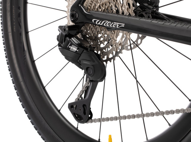 Wilier Rave SLR ID2 GRX Di2 1x12-fach Carbon Graff Allroad Gravelbike - glitch black | 170,0 mm | M | 28"
