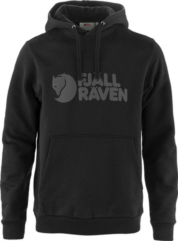 Fjällräven Logo Hoodie - black | L