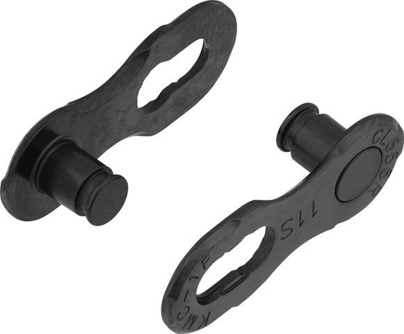 KMC DLC11 Kette 11-fach - black-green/116