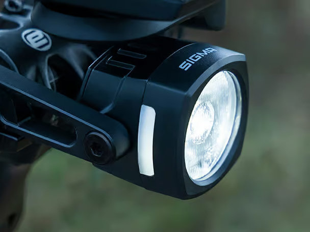 Sigma Front light LED EOX FL 150 e-bikes with StVZO approval - black