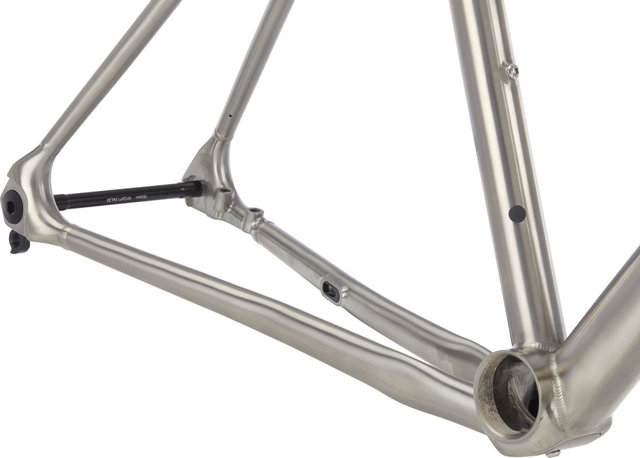 KOCMO RR Team Disc Titan Road Rahmenkit - titan satin/54 cm, 105 mm × 39 cm