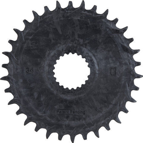 GEMINI RIGEL Carbon Kettenblatt für Shimano - carbon/34 Z