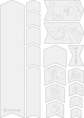 rie:sel design frame:guard Rahmenschutzset - journey white