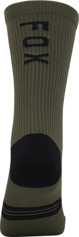 Fox Head 8" Defend Socks - 2024 Model - olive green | 39-43