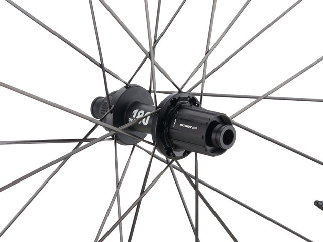 DT Swiss WTS ARC 1100 DICUT 50 TEAM Carbon Disc Center Lock 28" Wheelset - black/100 mm/Non Boost/Shimano Road/142 mm/28"/Non Boost
