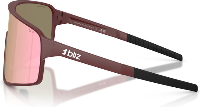 Bliz Lunettes de Sport P001S - matte burgundy