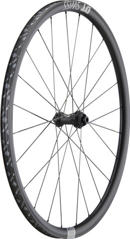 DT Swiss Juego de ruedas E 1800 SPLINE 30 Disc Center Lock 28" - negro/142 mm/100 mm/28"/Shimano carretera/100 mm/Shimano carretera/100 mm/142 mm