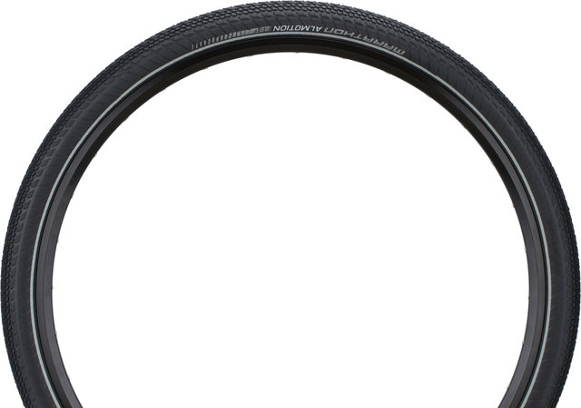 Schwalbe Cubierta plegable Marathon Almotion Evolution MicroSkin 28" - negro-reflejante/28 /50 /50-622/2 